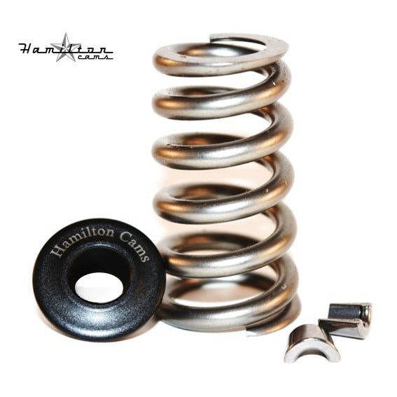 Hamilton Cams Heavy-Duty Conical Valve Springs 155 lb with Retainers for 1989-1998 Dodge 5.9L Cummins 12V