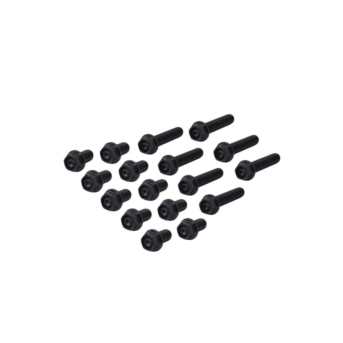 FSD 5.9L/6.7L 24V CR Timing Cover Bolt Kit Black - FSD131B