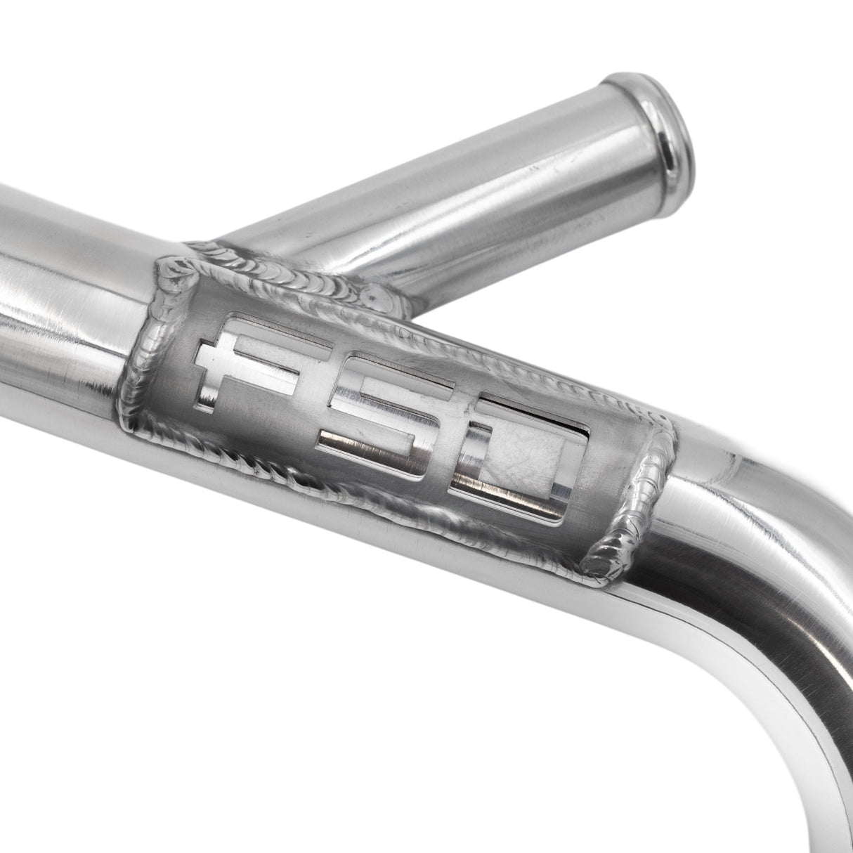 FSD 13-15 6.7 Cummins Fabricated Upper Coolant Pipe (Dual Radiators)