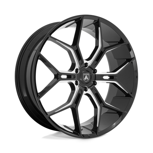 ABL38 22X9.5 6X135 G-BLK MILL 38MM