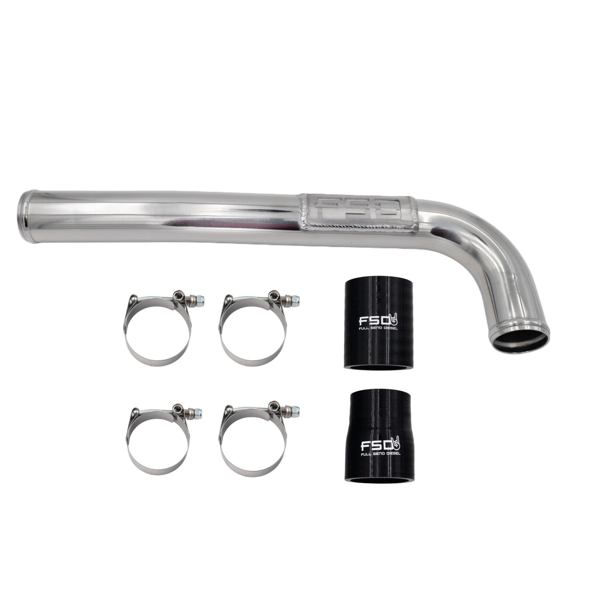 FSD 03-09 5.9/6.7 Cummins Fabricated Upper Coolant Pipe