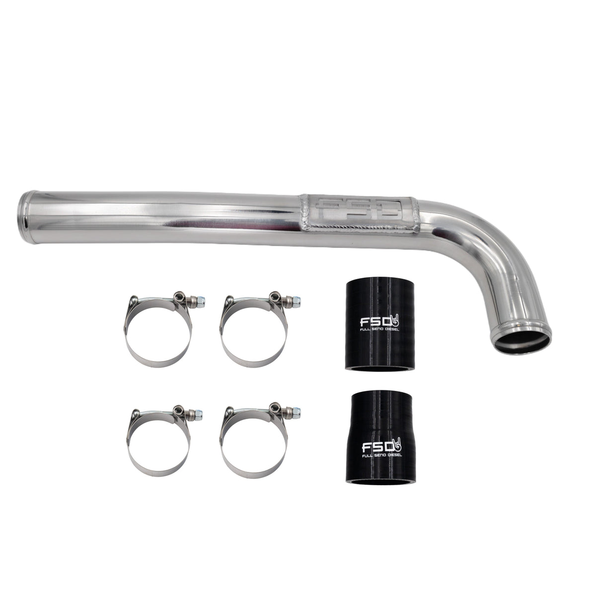 FSD 03-09 5.9/6.7 Cummins Fabricated Upper Coolant Pipe