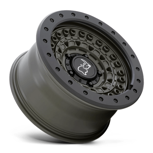 BARRICADE 18X9 6X5.5 112 OD-GRN-BLK -18