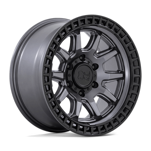 BR CALICO 17X8.5 6X5.5 106 M-GMTL BLK +0