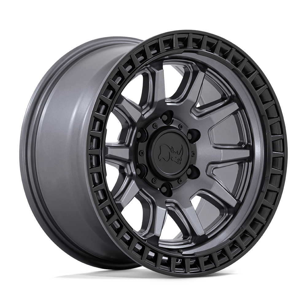 BR CALICO 17X8.5 6X5.5 106 MGMTL BLK -10
