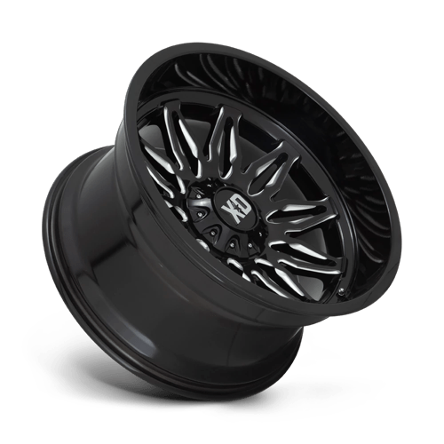 XD859 20X10 6X135/5.5 G-BLK MILLED -18MM