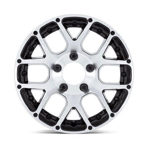 HE1825 15X6 6X5.5 +0 G-BLK-MCH (NO CAP)
