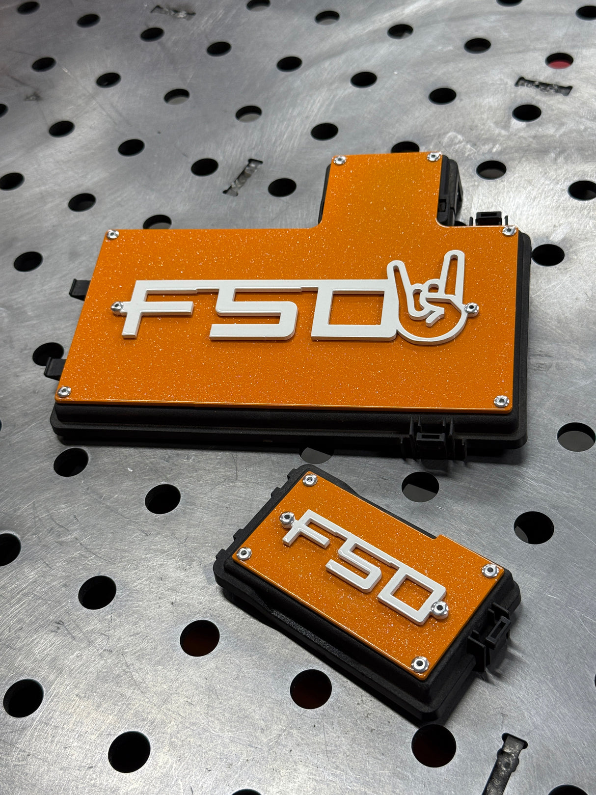 FSD Fuse Box Cover Plates 2017-2019 6.7L Ford Powerstroke