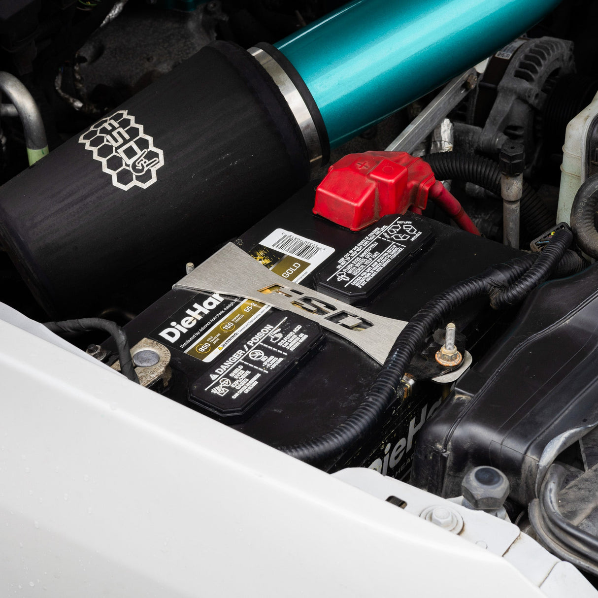 Battery Hold Downs - FSD 2011-2025 Ford 6.7L Powerstroke