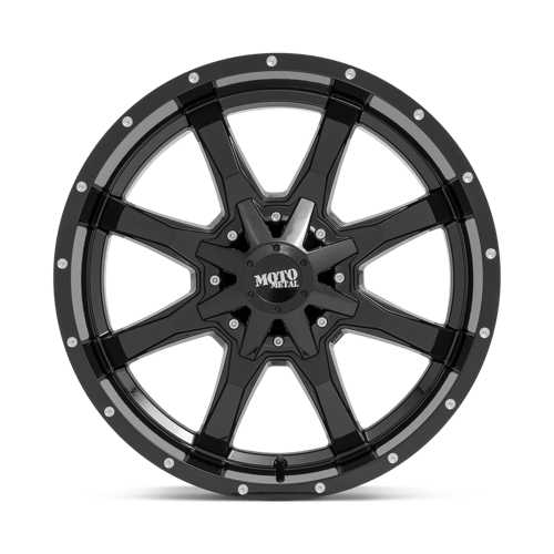 MO970 20X10 8X170 G-BLK MILL LIP -24MM