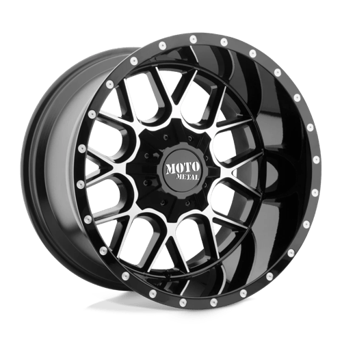 MO986 20X10 6X135/5.5 G-BLK MACH -18MM
