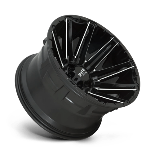 MO998 22X10 6X135 G-BLK MILL -18MM