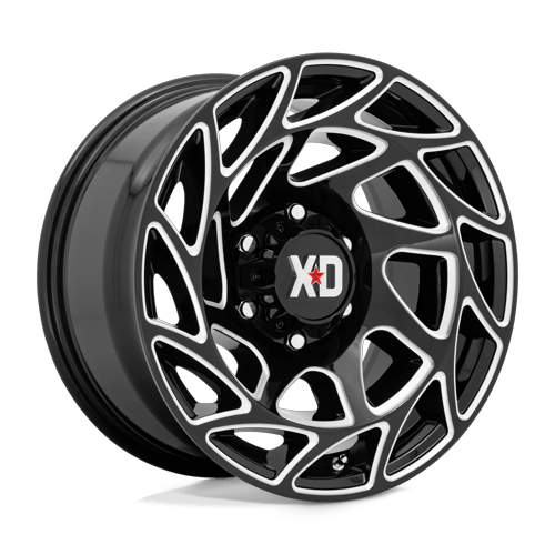 XD860 22X12 8X6.5 G-BLK MILL -44MM