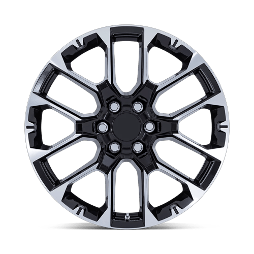PR224 22X9 6X5.5 78 +28 G-BLK MACH