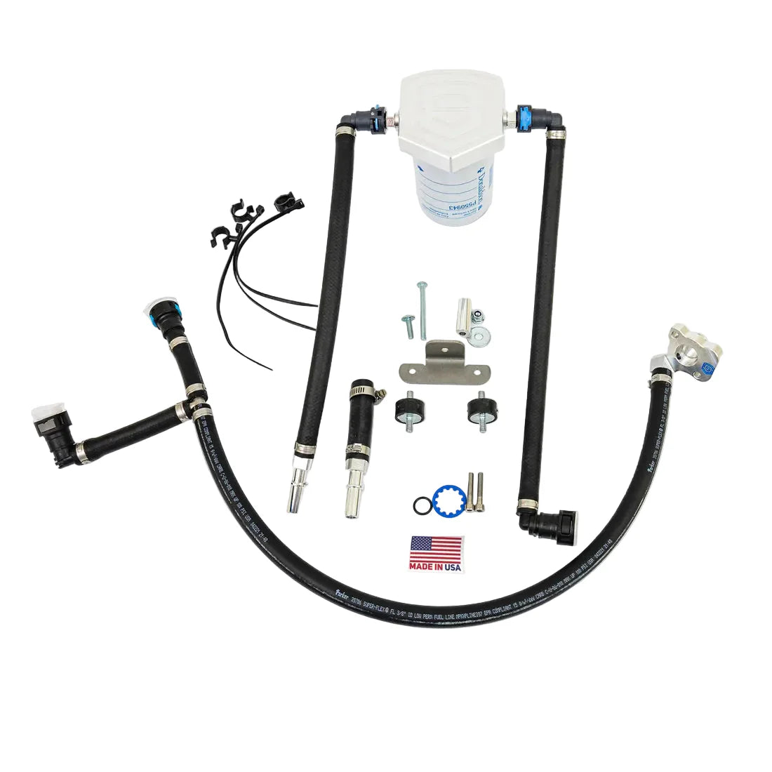S&S Diesel 2011-Current 6.7L Ford Power Stroke CP4.2 Bypass Kit Gen 2.1 Disaster Prevention Kit