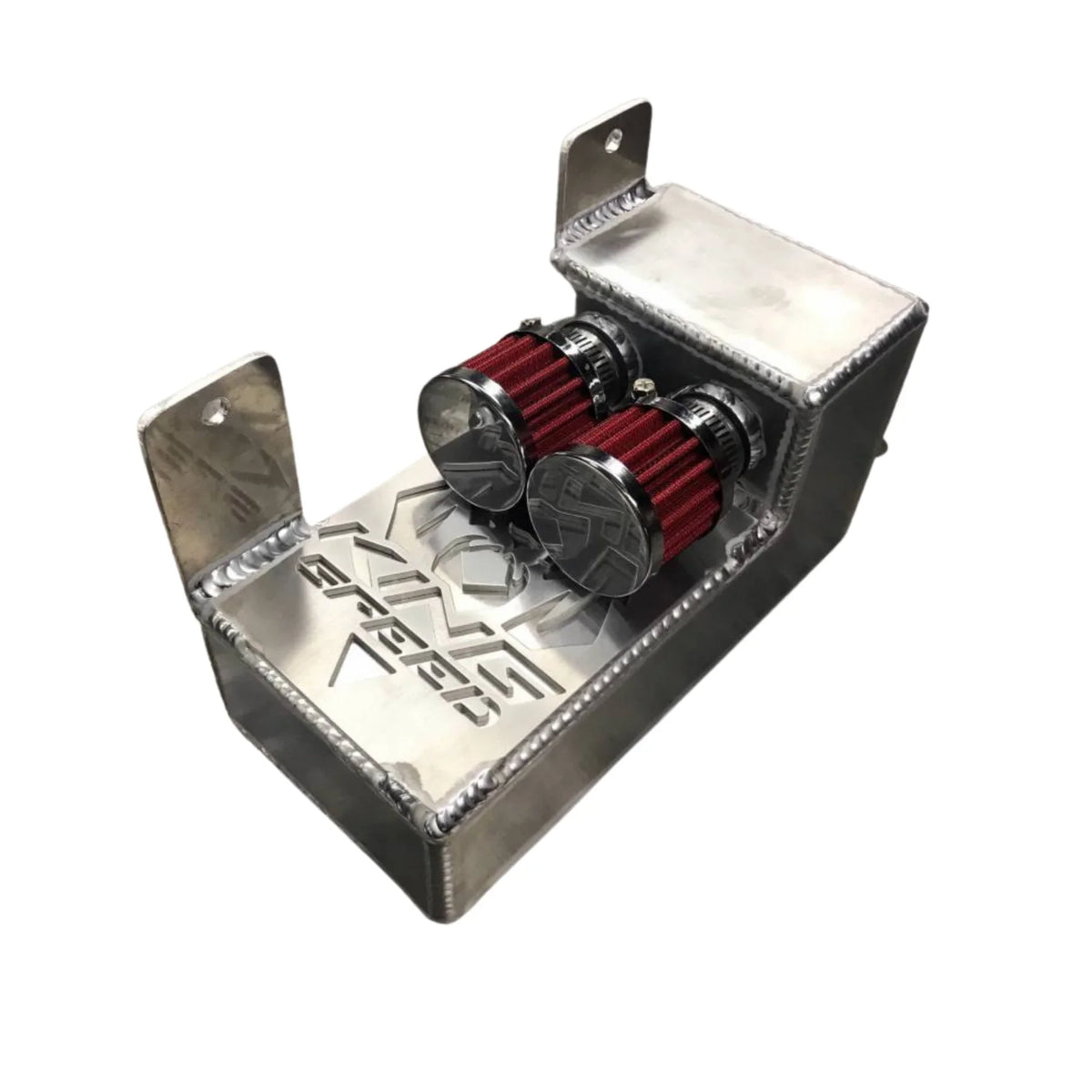 カブードルズ Kingspeed 03-09 Cummins Fabricated Catch Can – Full Send Diesel