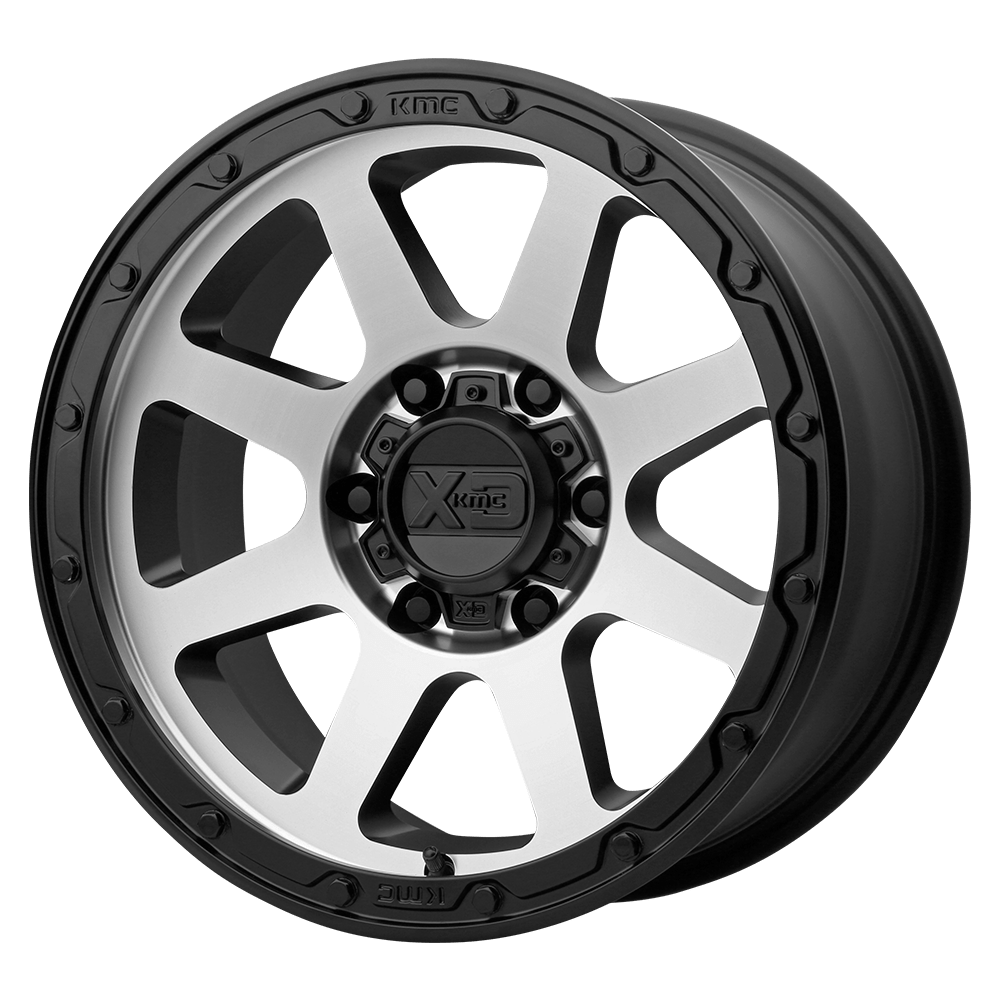 XD134 18X8.5 6X5.5 M-BLK MACH 0MM