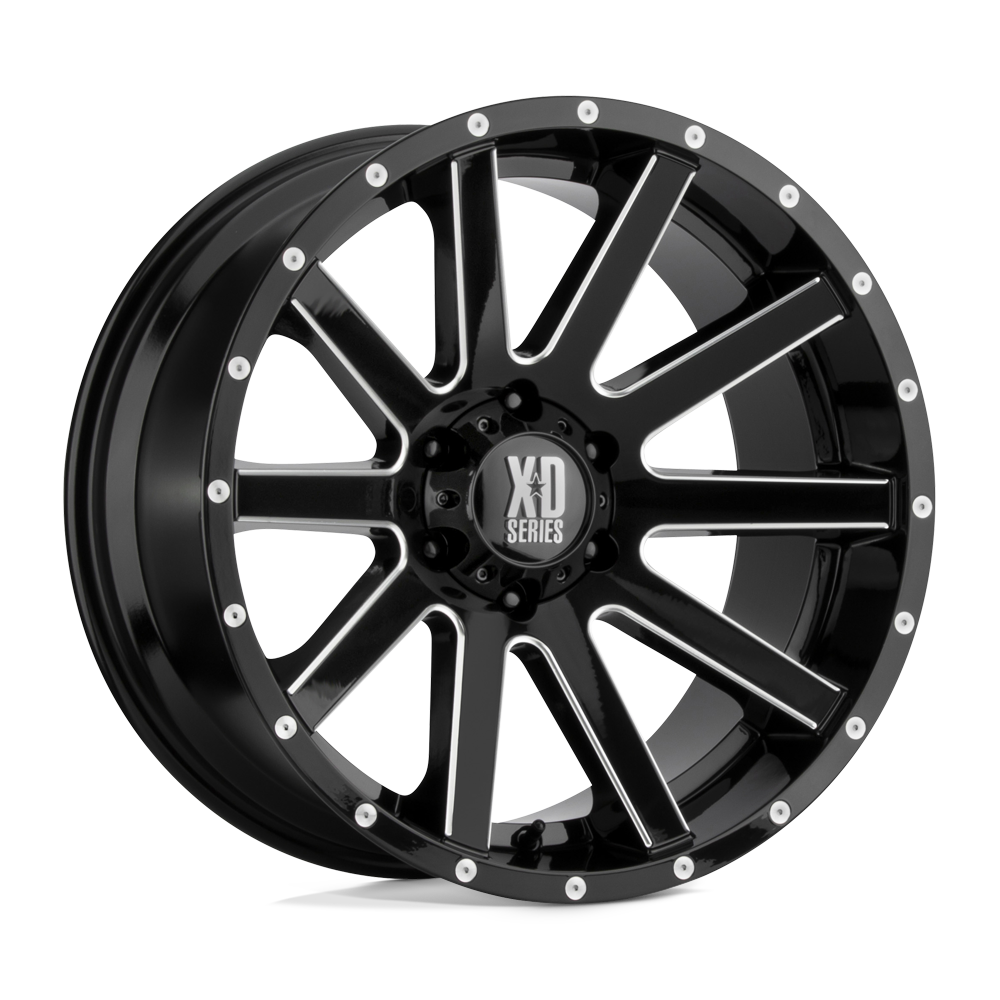 XD818 20X10 5X5.5 G-BLK MILL -24MM