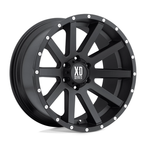 XD818 20X10 6X135 SATIN BLACK -24MM