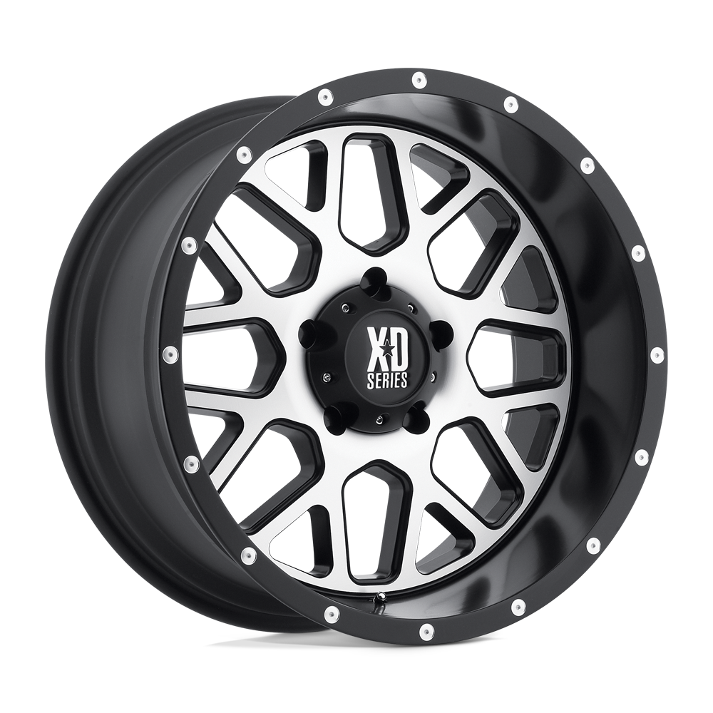 XD820 20X9 5X5.5 S-BLK MACH 00MM