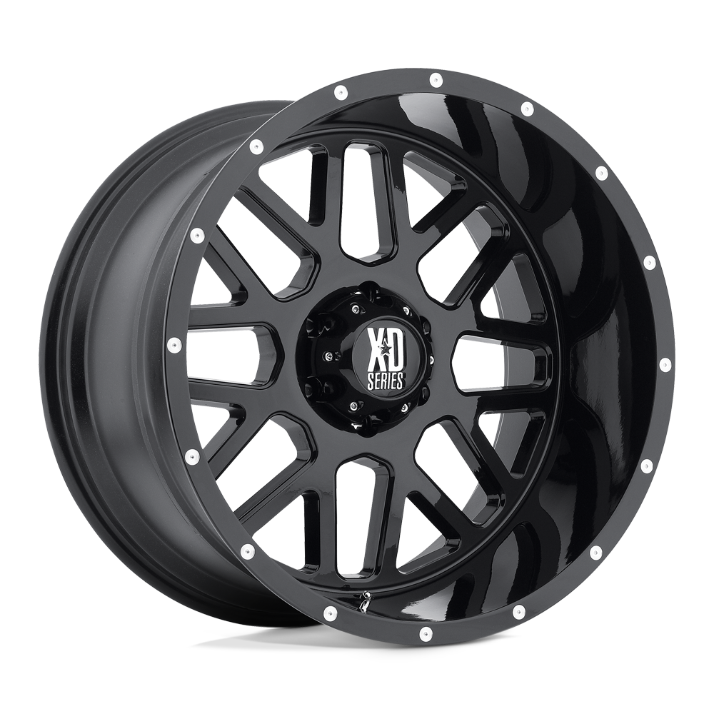 XD820 20X9 6X5.5 106.25 S-BLK +18