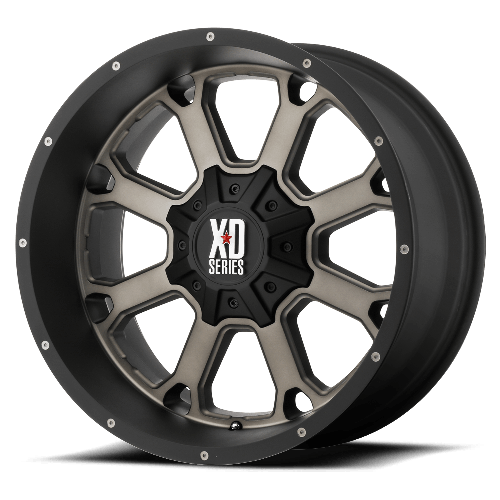 XD825 20X12 5X5.0/5.5 M-BLK DTCC -44MM