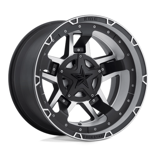 XD827 22X10 8X6.5 M-BLK MACH -18MM
