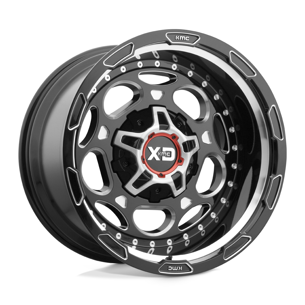 XD837 20X12 6X135/5.5 G-BLK MILL -44MM
