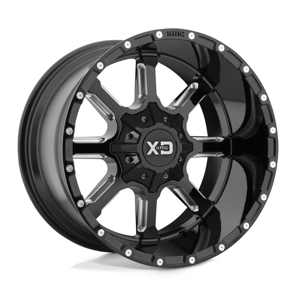 XD838 20X9 5X5.0/5.5 G-BLK MILL 0MM