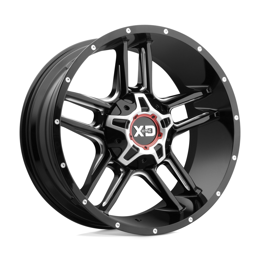 XD839 20X9 6X135/5.5 G-BLK MILL 0MM