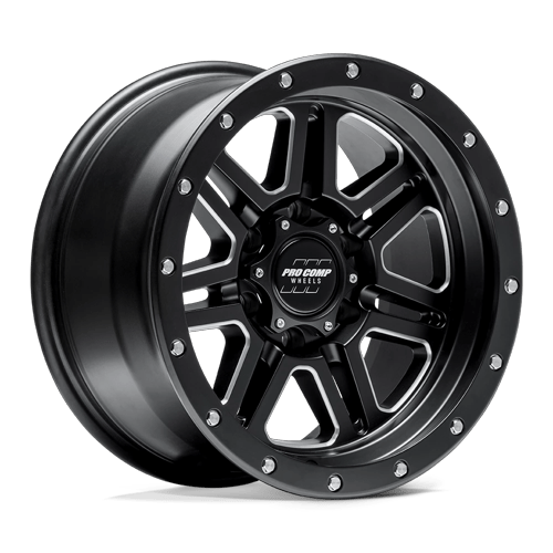 APEX 17X9 6X5.5 108 -6 S-BLK MILL