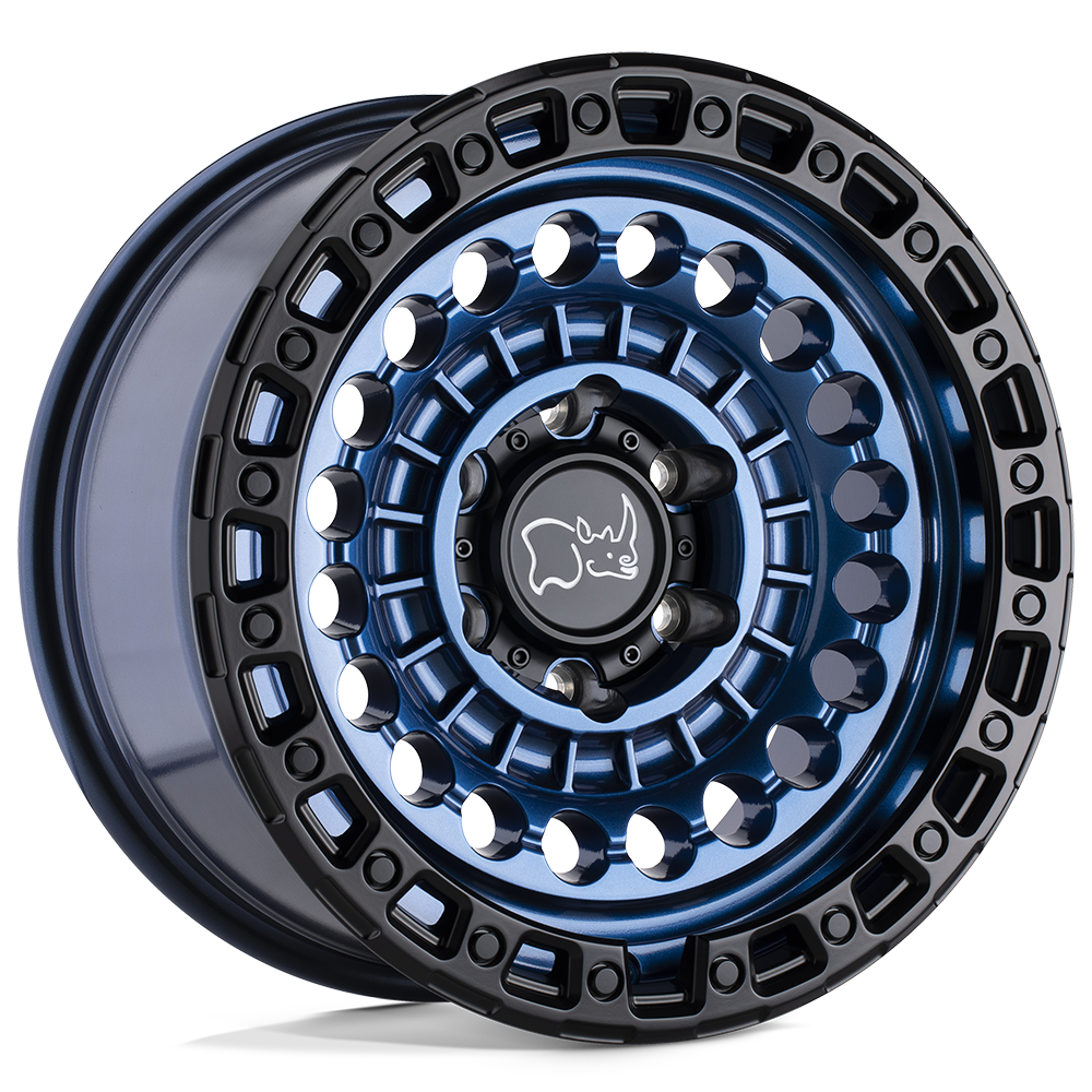 SENTINEL 17X8.5 8X180 124 BLUE-BLK -18