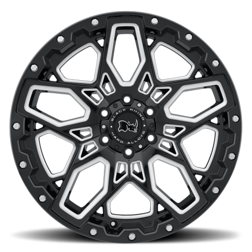 BR SHRA 20X9.5 5X150 +12 110 G-BLK MLD
