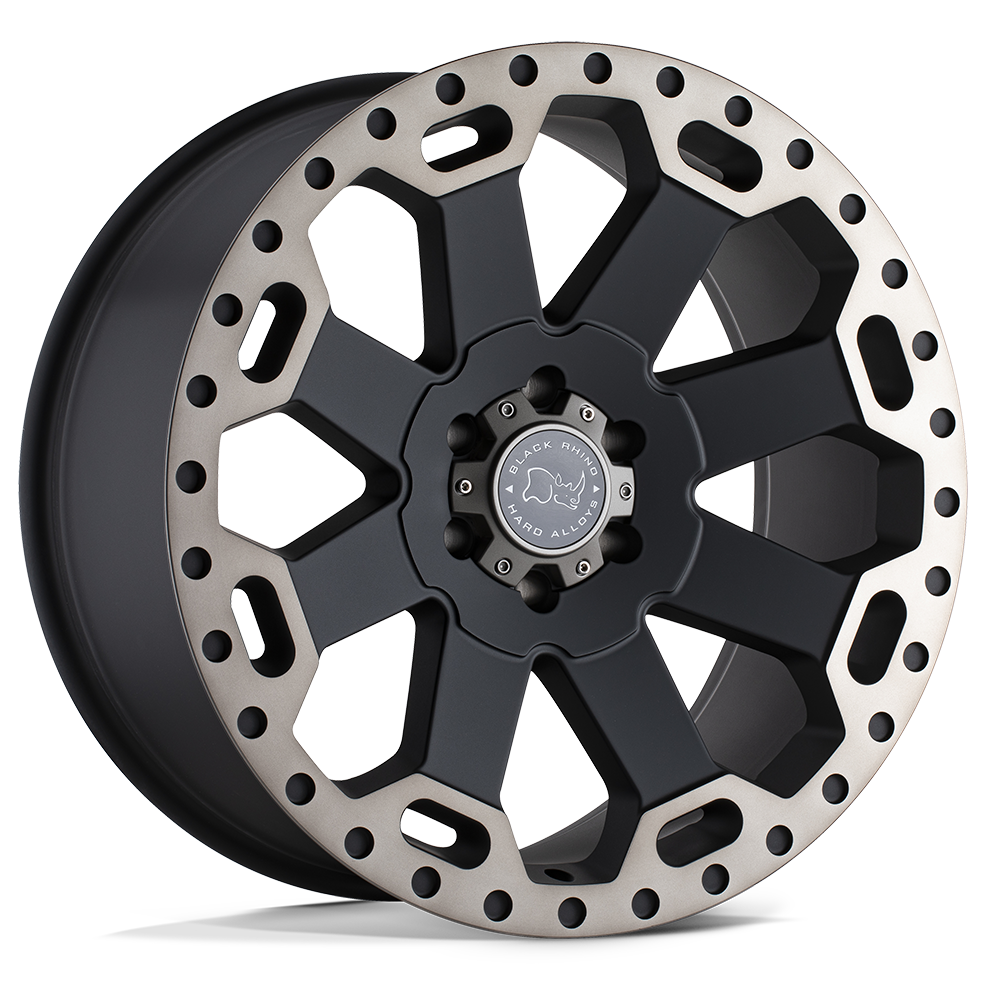 BR WARLORD 17X9 8X165 +12 122 M-BLK DDT