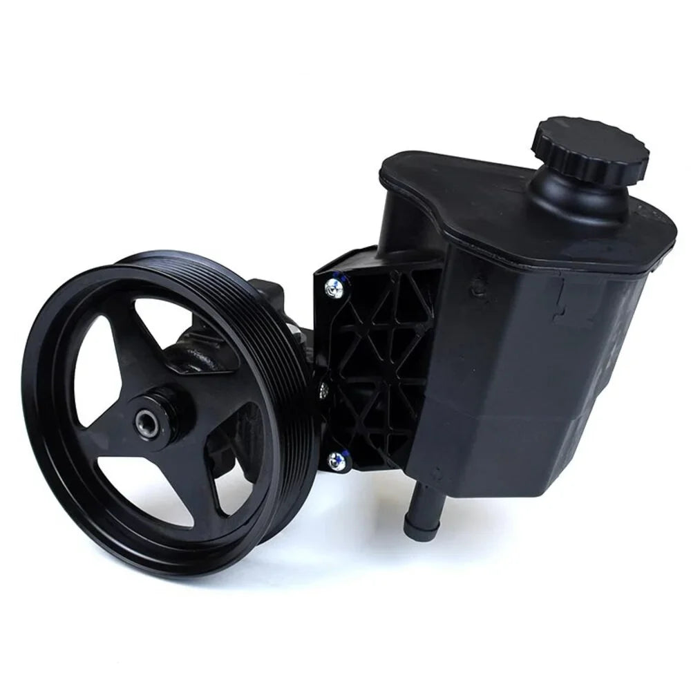 XDP Power Steering Pump New with Pulley and Reservoir XD738