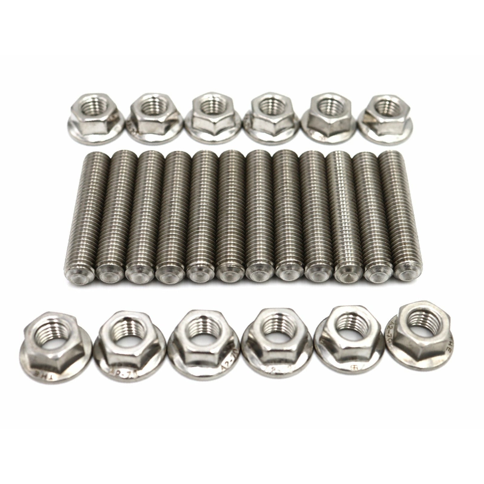 Stainless steel exhaust manifold stud kit