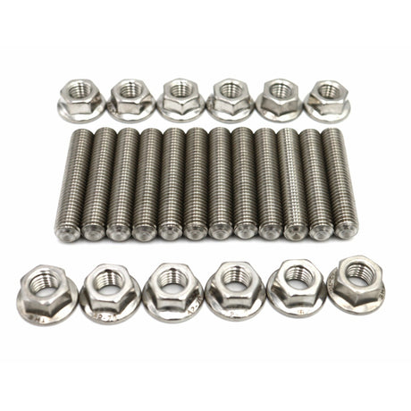 Stainless steel exhaust manifold stud kit