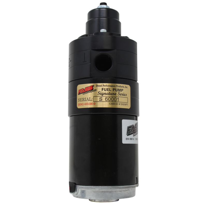FASS Signature Series adjustable diesel fuel lift pump for Cummins