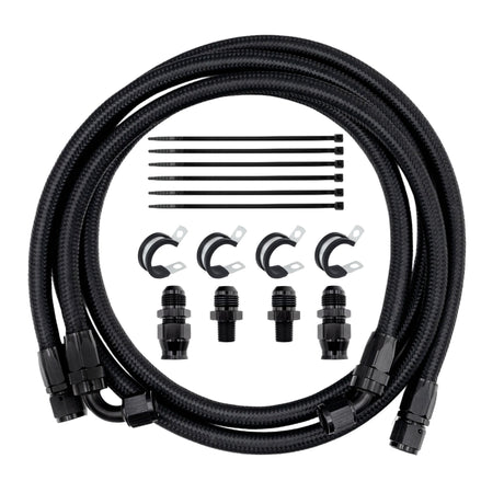 Cummins braided transmission line kit