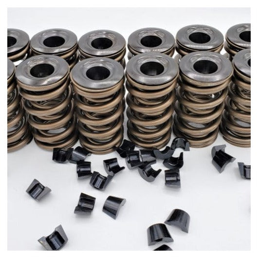 Hamilton Cams Dual Valve Springs with Retainers for 1989-1998 Dodge 5.9L Cummins 12V (Competition)