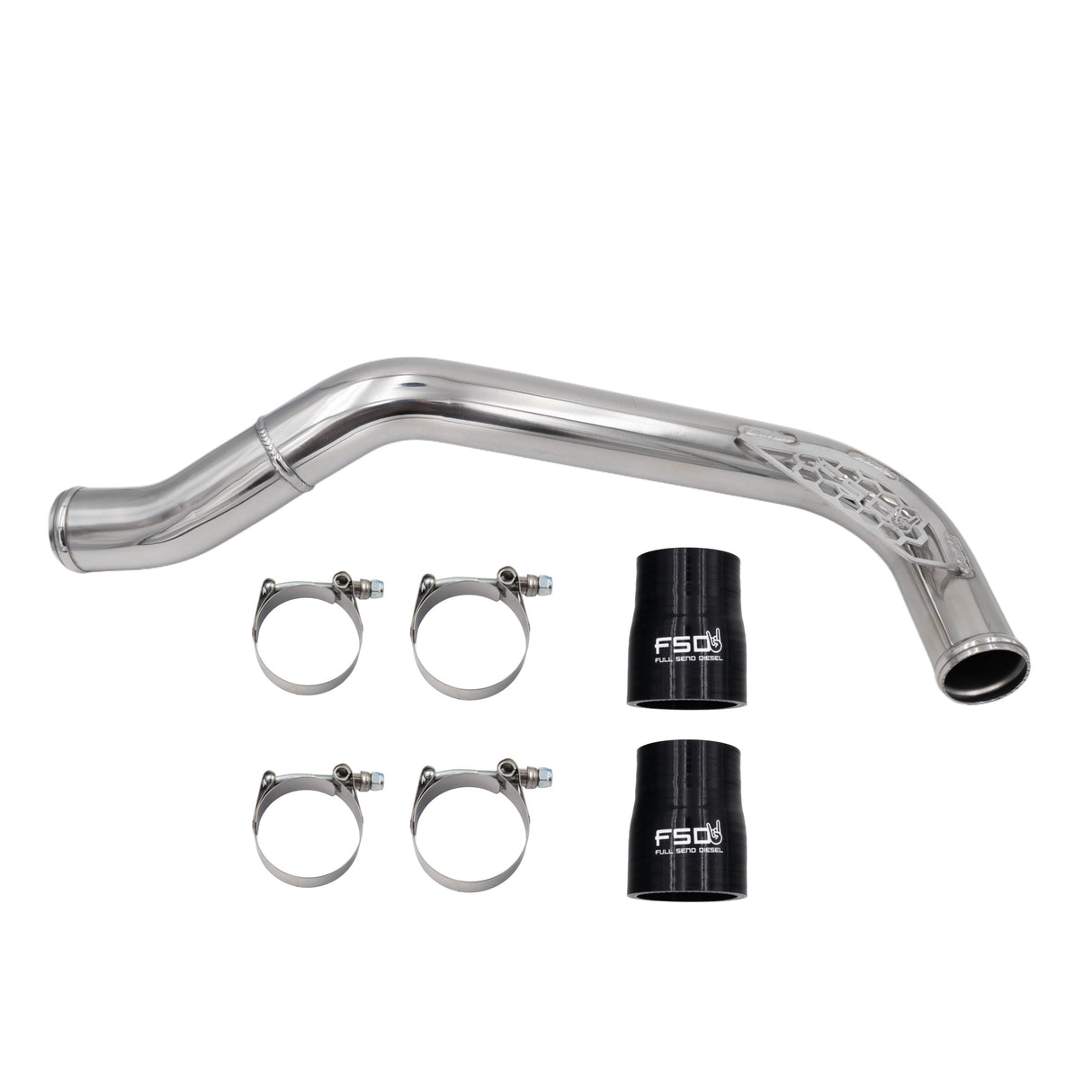 FSD 98.5-02 5.9 24V Cummins Fabricated Upper Coolant Pipe