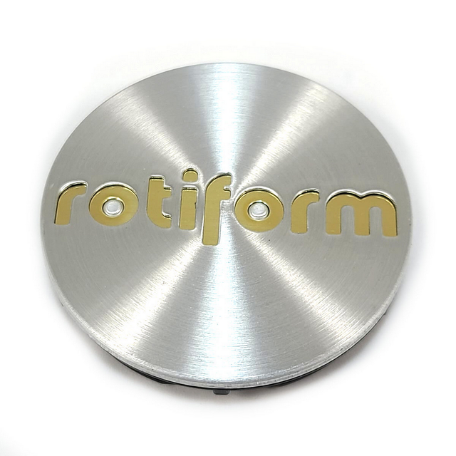 ROTIFORM 2.36"SNAPIN CAP-MACH W/GLD LOGO