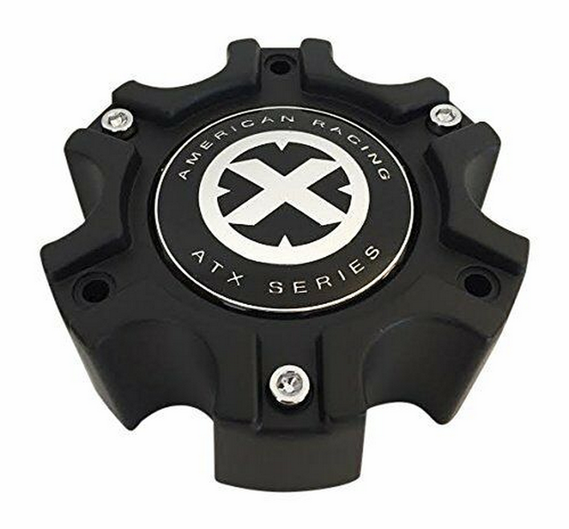 ATX CAP MATTE BLACK 6X135