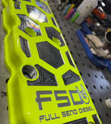 FSD 5.9L/6.7L Cummins Billet Honeycomb Valve Cover
