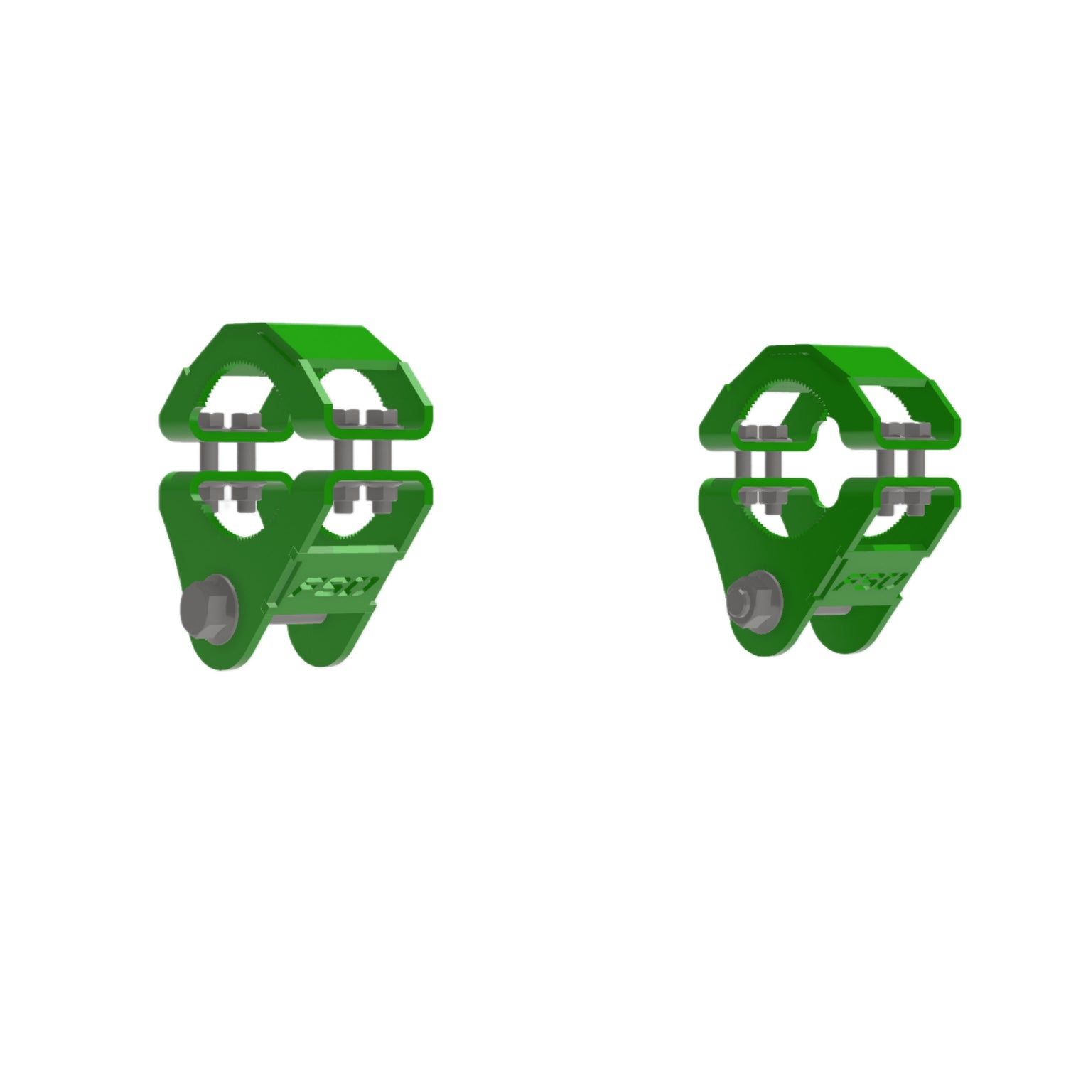 4x Weld On Axle Tab / Traction Bar Mount (3-1/2" Axle With 3/4 - Foto 7