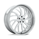 AF862 2PC 28X10 5X5.5 FULL CHROME +30