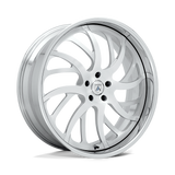 AF862 2PC 28X10 5X5.5 FULL CHROME +30