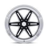 GROOVE 6 DRAG 22X9.5 6X5.5 +25 GBLK-MILL
