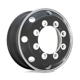 AO404 22.5X9 10X11.25 G-BLK POL LIP 99MM