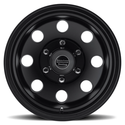 AR172 BAJA 16X8 6X4.5 S-BLK 00MM DODGE